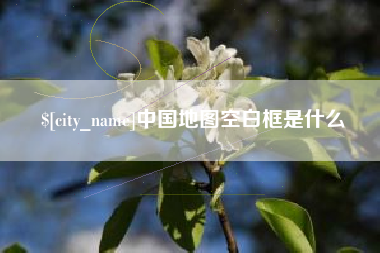 黄南中国地图空白框是什么