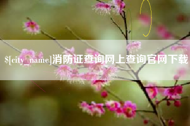 黄南消防证查询网上查询官网下载