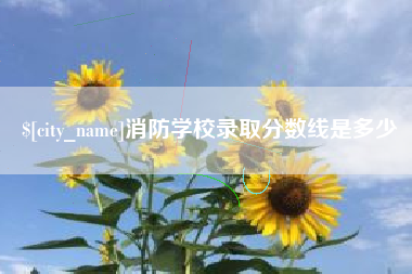 黄南消防学校录取分数线是多少