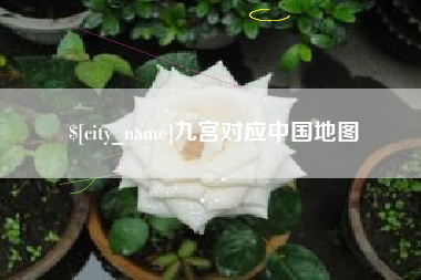 黄南九宫对应中国地图