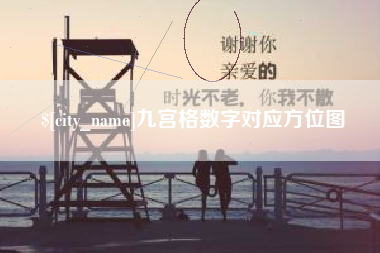 黄南九宫格数字对应方位图