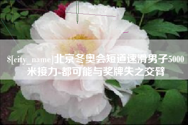 黄南北京冬奥会短道速滑男子5000米接力-都可能与奖牌失之交臂