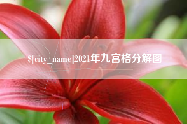 黄南2021年九宫格分解图