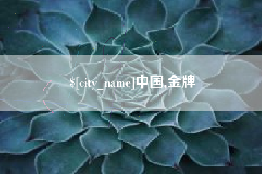 黄南中国,金牌