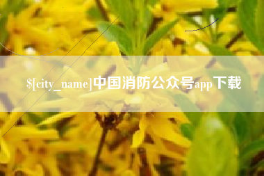 黄南中国消防公众号app下载