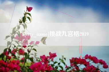 黄南挑战九宫格2019