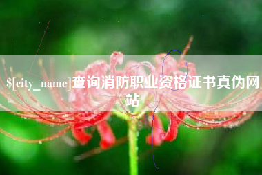 黄南查询消防职业资格证书真伪网站
