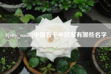 黄南中国五千米冠军有哪些名字